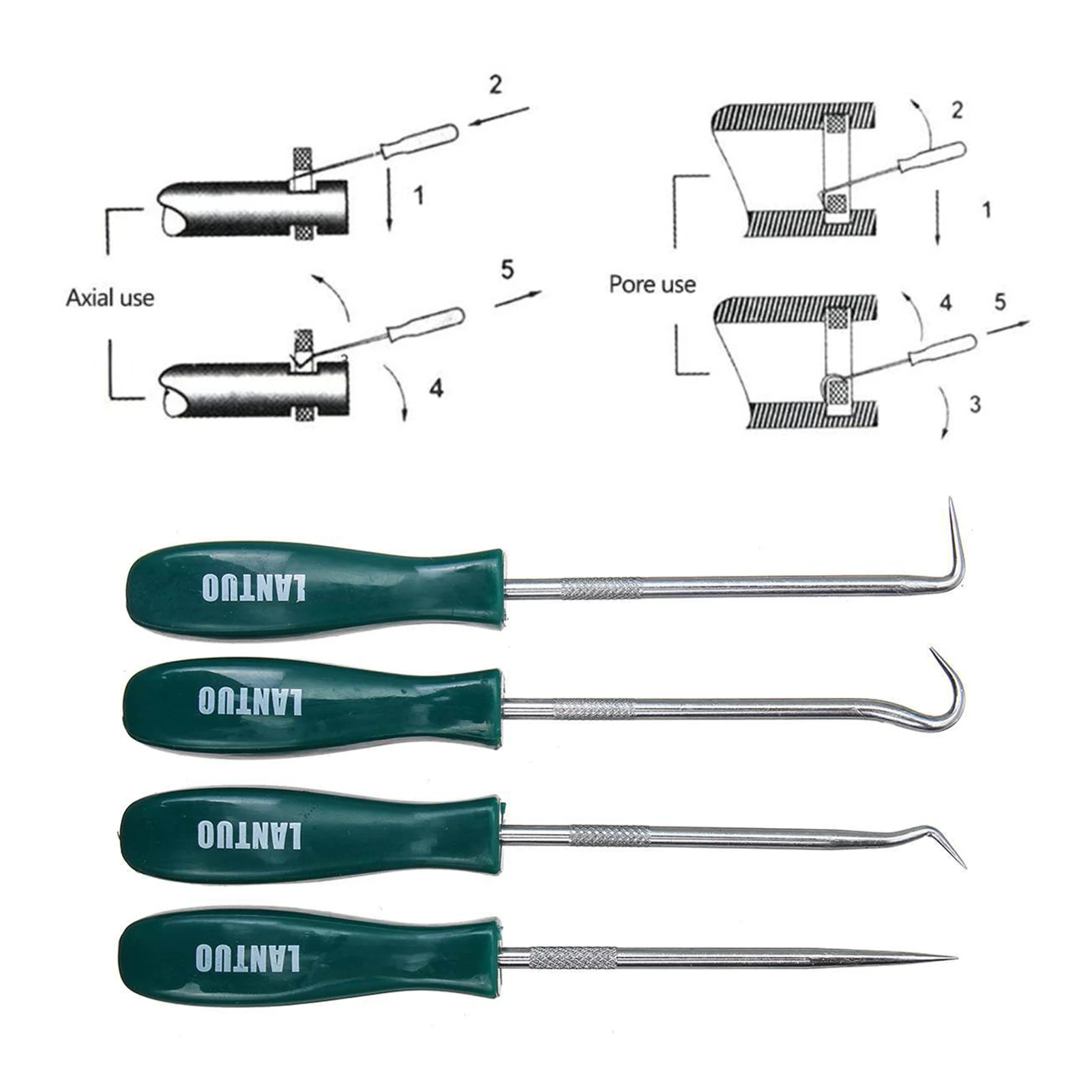 Car Auto Vehicle Oil Seal Screwdrivers Set O-Ring Seal Gasket Puller Remover Pick Hooks Tools Pick Hooks Repair Tools for Car Car Auto Vehicle Oil Seal Screwdrivers Set O-Ring Seal Gasket Puller Remover Pick Hooks Tools Pick Hooks Repair Tools for Car