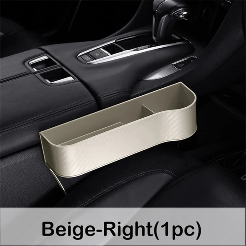 Car Seat Crevice Gaps Storage Box Seat Organizer Gap Slit Filler Holder For Wallet Phone Cigarette Slit Pocket Car Storag Box