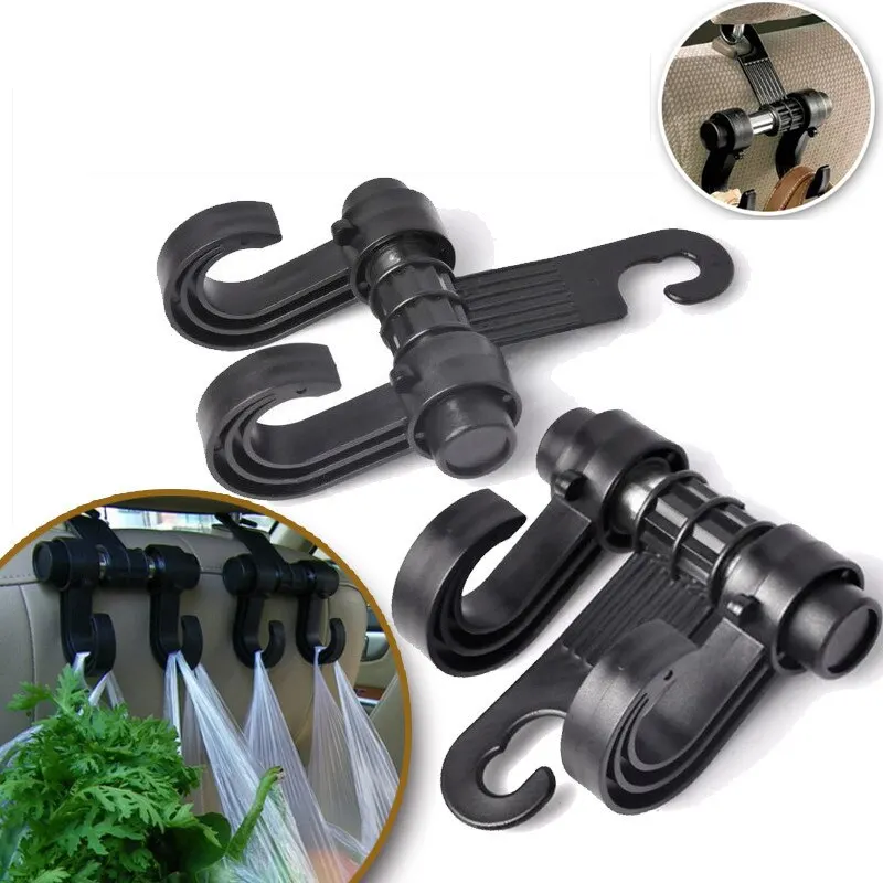 180 Degree Swivel Car Seat Back Hook Multi-functional Metal Auto Car Seat Headrest Hanger Bag Hook Holder for Bag Purse Bracket 180 Degree Swivel Car Seat Back Hook Multi-functional Metal Auto Car Seat Headrest Hanger Bag Hook Holder for Bag Purse Bracket