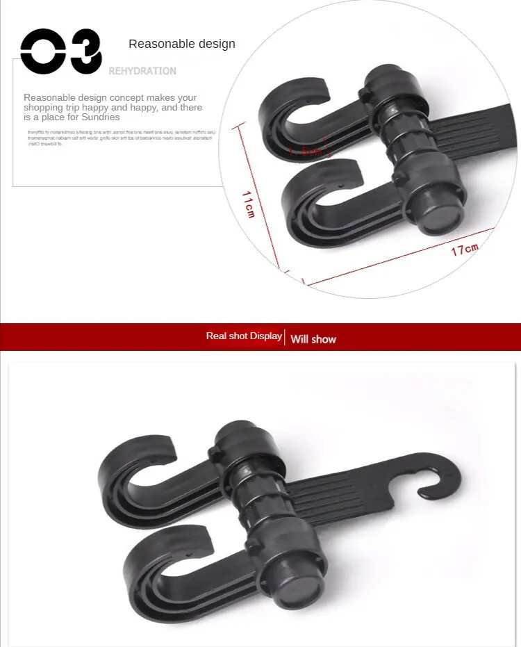 180 Degree Swivel Car Seat Back Hook Multi-functional Metal Auto Car Seat Headrest Hanger Bag Hook Holder for Bag Purse Bracket 180 Degree Swivel Car Seat Back Hook Multi-functional Metal Auto Car Seat Headrest Hanger Bag Hook Holder for Bag Purse Bracket
