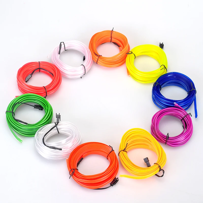 5m Car Interior Accessories Atmosphere Lamp EL Cold Light Line With USB DIY Decorative Dashboard Console Auto LED Ambient Lights 5m Car Interior Accessories Atmosphere Lamp EL Cold Light Line With USB DIY Decorative Dashboard Console Auto LED Ambient Lights