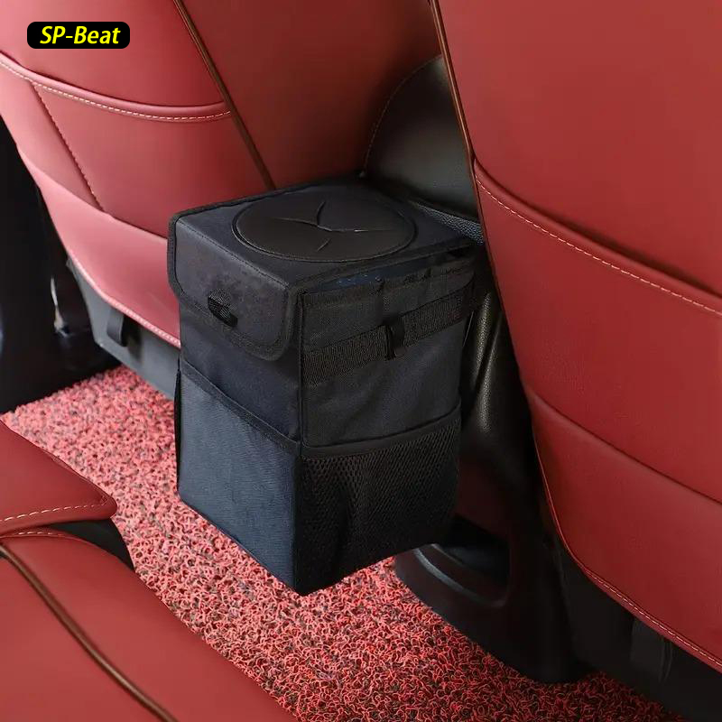 1 Piece Portable Foldable Car Trash Can, Waterproof Hanging Car Trash Can, Multifunctional Car Interior Storage Container 1 Piece Portable Foldable Car Trash Can, Waterproof Hanging Car Trash Can, Multifunctional Car Interior Storage Container