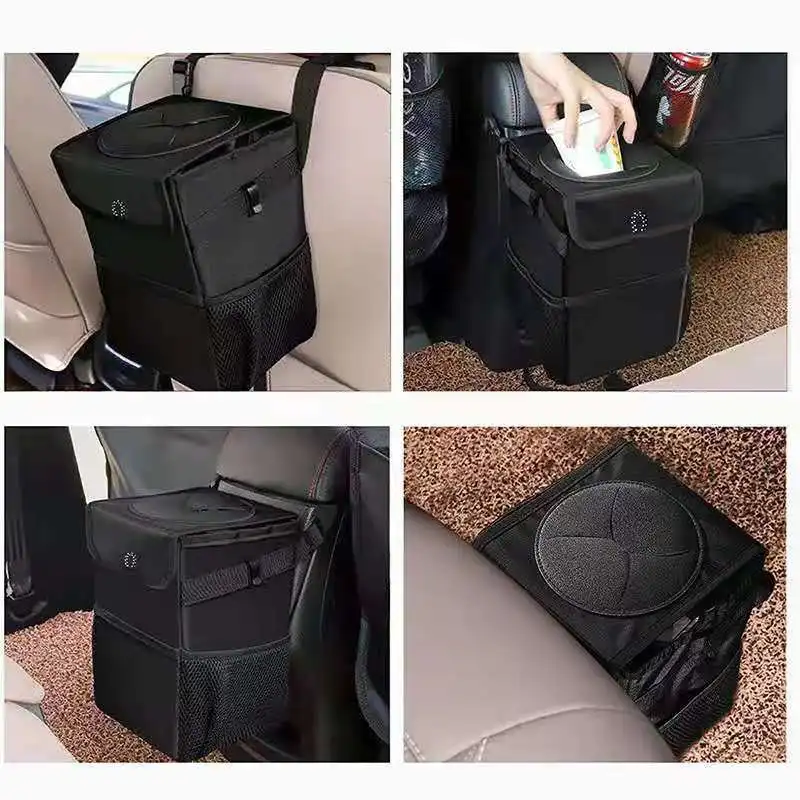1 Piece Portable Foldable Car Trash Can, Waterproof Hanging Car Trash Can, Multifunctional Car Interior Storage Container 1 Piece Portable Foldable Car Trash Can, Waterproof Hanging Car Trash Can, Multifunctional Car Interior Storage Container