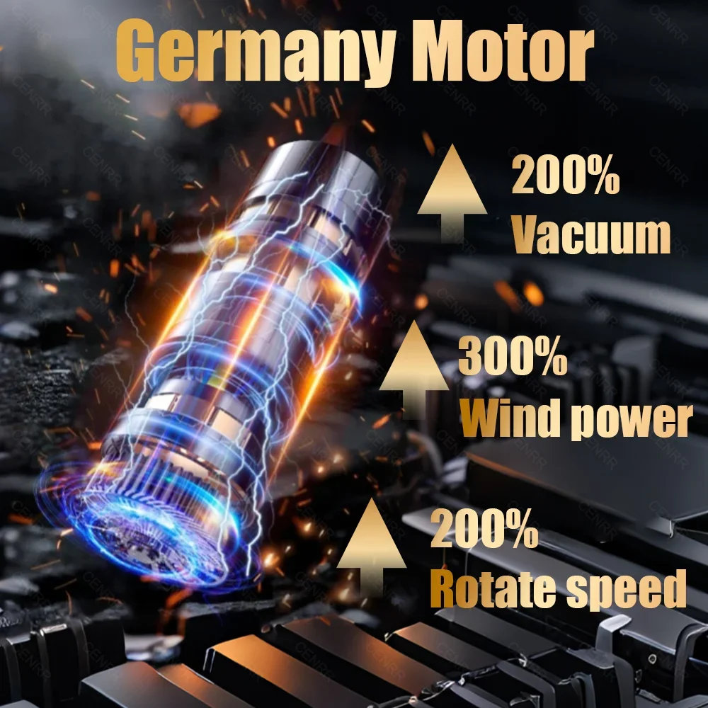 CENRR 895000PA Car Vacuum Cleaner Mini Powerful Wireless Handheld Cleaning Machine Home Appliance Portable Vacuum Cleaner CENRR 895000PA Car Vacuum Cleaner Mini Powerful Wireless Handheld Cleaning Machine Home Appliance Portable Vacuum Cleaner