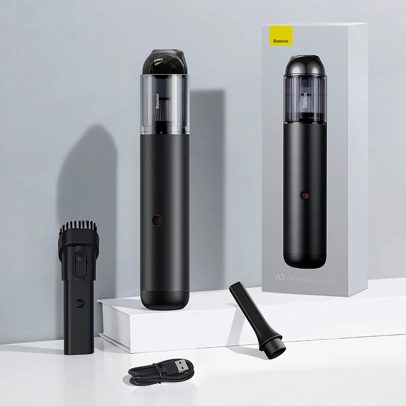 Baseus A5 Air Car Vacuum Cleaner 2-in-1 Powerful Wireless Cleaner Strong Suction Handheld Car Cleaning Portable Home Appliance Baseus A5 Air Car Vacuum Cleaner 2-in-1 Powerful Wireless Cleaner Strong Suction Handheld Car Cleaning Portable Home Appliance