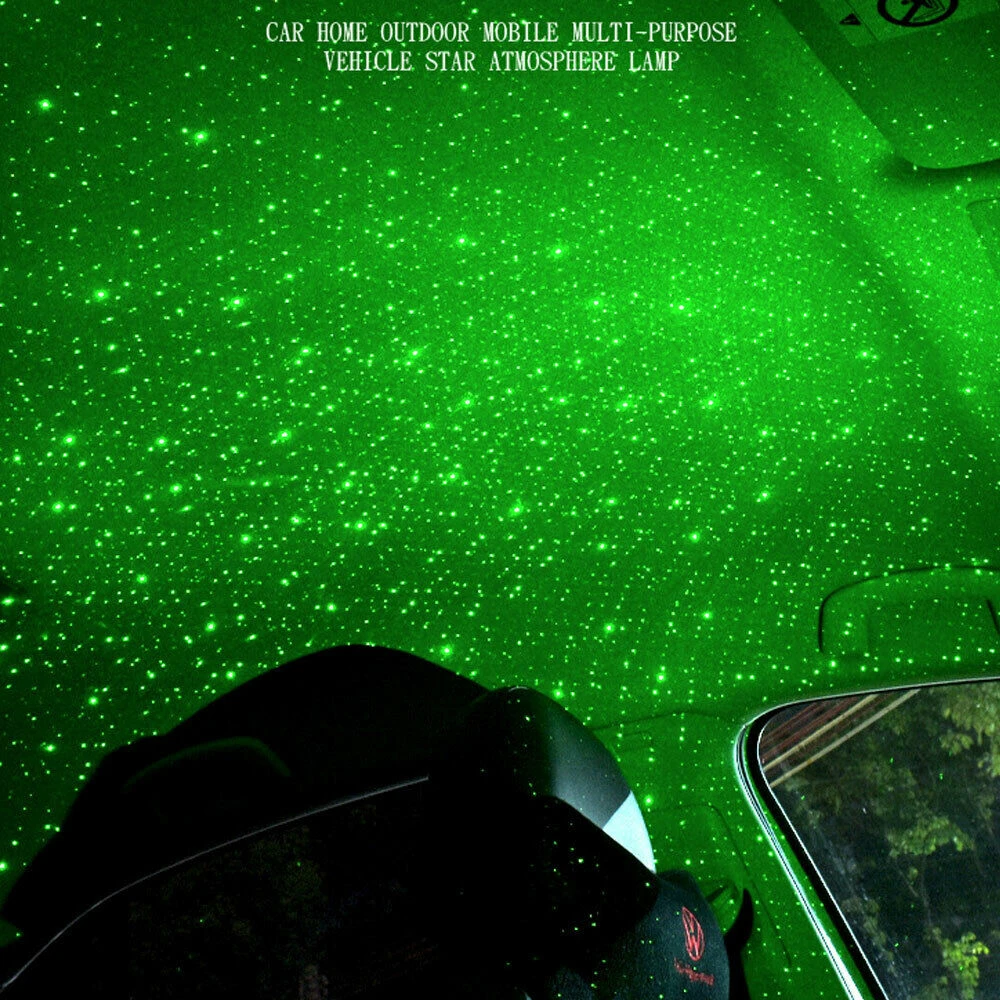 Vibrant USB Disco Light USB Powered Galaxy Star Projector 5V Romantic LED Starry Sky Night Light Plug and Play for Roof Room Ceiling Car Decoration