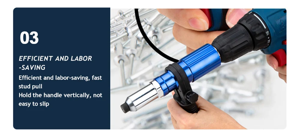 Riveting Machine, Electric Rivet Gun Adapter, 2.4mm-3.2mm-4.0mm-4.8mm Riveting Tools, Home Riveting Machine, For Electric Drills Riveting Machine, Electric Rivet Gun Adapter, 2.4mm-3.2mm-4.0mm-4.8mm Riveting Tools, Home Riveting Machine, For Electric Drills
